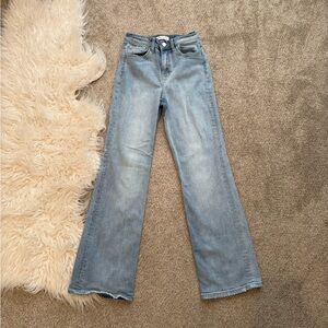 Flying Monkey high rise wide leg jean